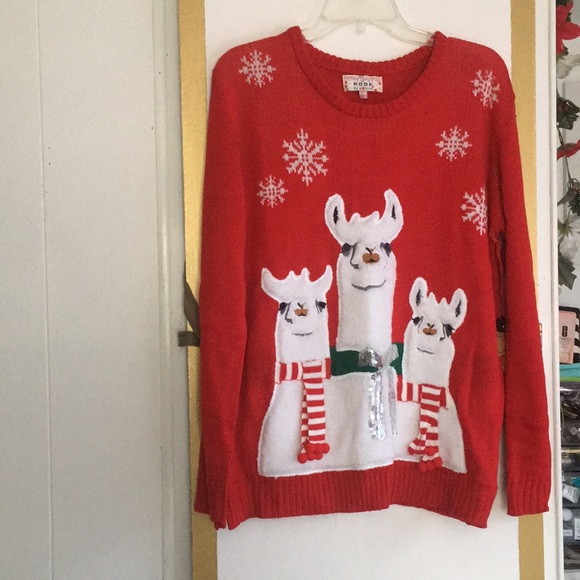 Sweaters - 🌼 5 for $25🌼 Llama Ugly Christmas Sweater